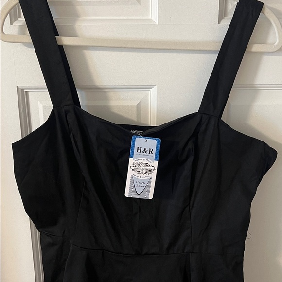 NEW H&R Red Floral Gothic Steampunk Corset Jacket & Matching Swingdress Size 14 - Picture 15 of 16